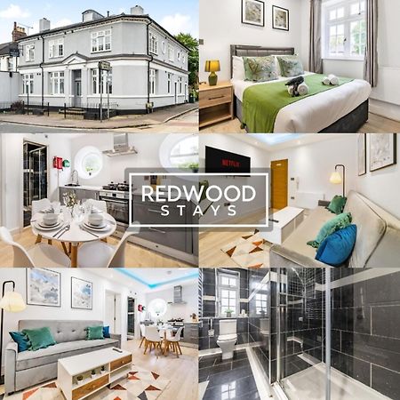 Brand New, 1 Bed 1 Bath, Modern Town Center Apartment, Netflix By Redwood Stays Aldershot Esterno foto