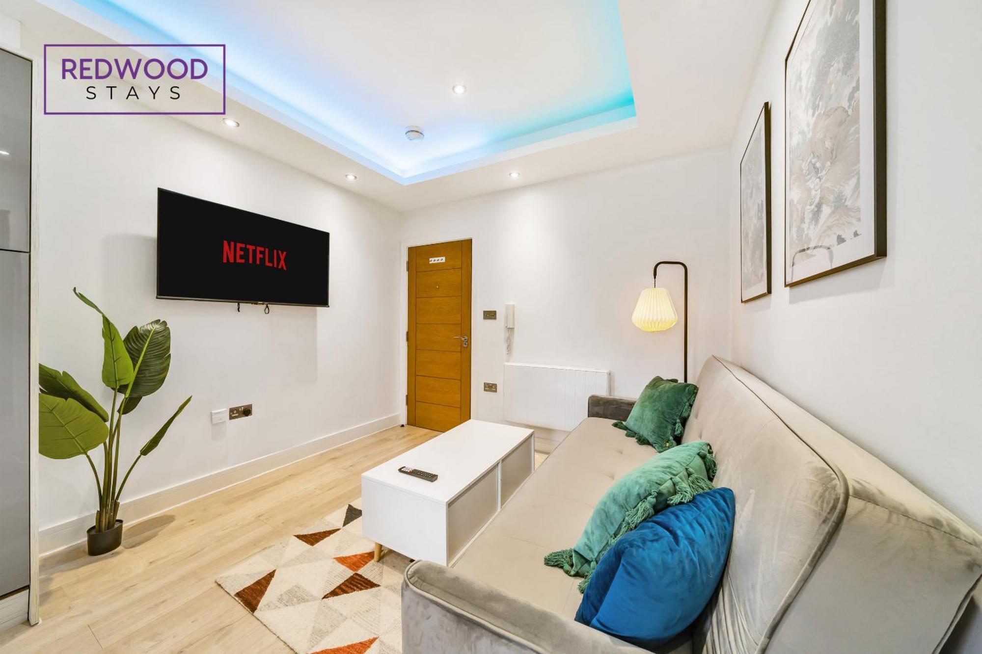 Brand New, 1 Bed 1 Bath, Modern Town Center Apartment, Netflix By Redwood Stays Aldershot Esterno foto